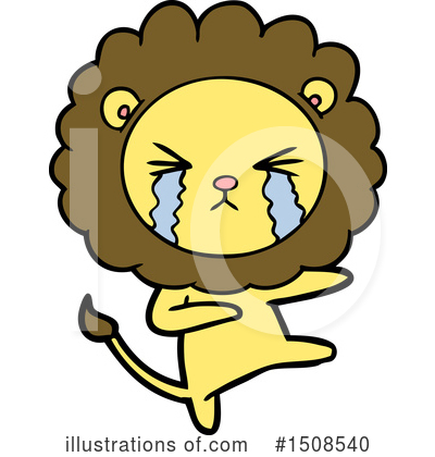 Royalty-Free (RF) Lion Clipart Illustration by lineartestpilot - Stock Sample #1508540