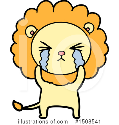 Royalty-Free (RF) Lion Clipart Illustration by lineartestpilot - Stock Sample #1508541