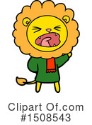 Lion Clipart #1508543 by lineartestpilot