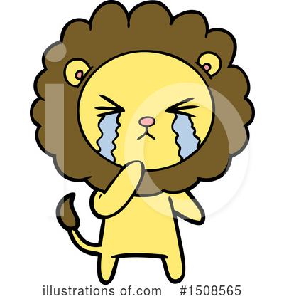Royalty-Free (RF) Lion Clipart Illustration by lineartestpilot - Stock Sample #1508565