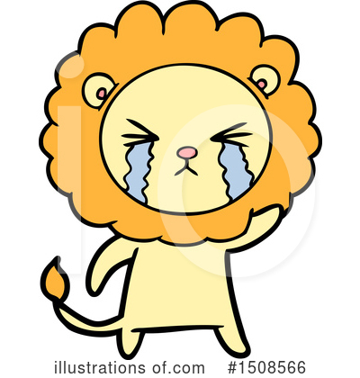 Royalty-Free (RF) Lion Clipart Illustration by lineartestpilot - Stock Sample #1508566