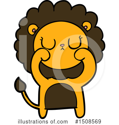 Royalty-Free (RF) Lion Clipart Illustration by lineartestpilot - Stock Sample #1508569