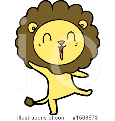 Royalty-Free (RF) Lion Clipart Illustration by lineartestpilot - Stock Sample #1508573