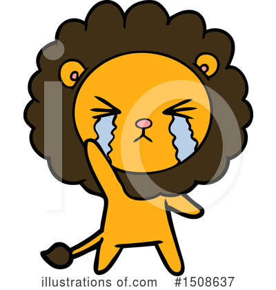 Royalty-Free (RF) Lion Clipart Illustration by lineartestpilot - Stock Sample #1508637