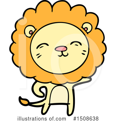 Royalty-Free (RF) Lion Clipart Illustration by lineartestpilot - Stock Sample #1508638