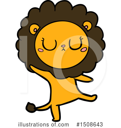 Royalty-Free (RF) Lion Clipart Illustration by lineartestpilot - Stock Sample #1508643