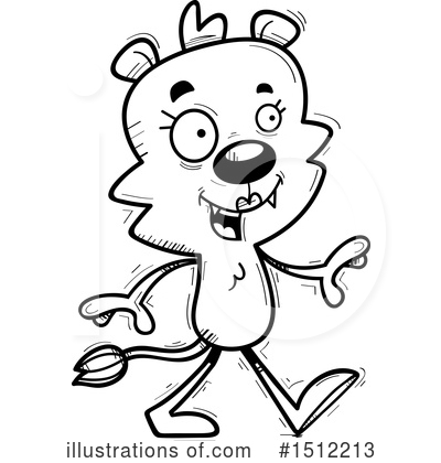 Royalty-Free (RF) Lion Clipart Illustration by Cory Thoman - Stock Sample #1512213