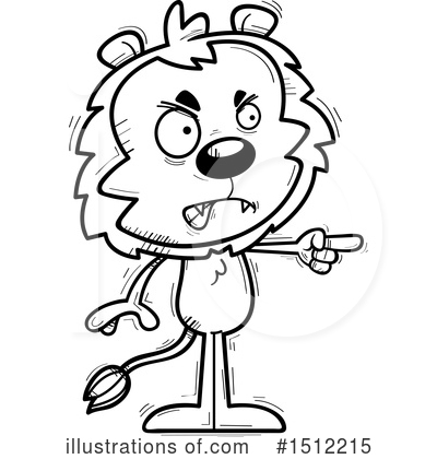 Royalty-Free (RF) Lion Clipart Illustration by Cory Thoman - Stock Sample #1512215