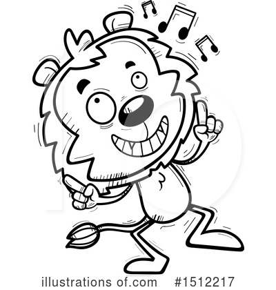Royalty-Free (RF) Lion Clipart Illustration by Cory Thoman - Stock Sample #1512217