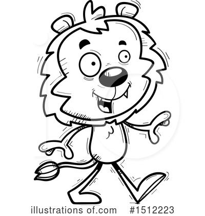 Royalty-Free (RF) Lion Clipart Illustration by Cory Thoman - Stock Sample #1512223