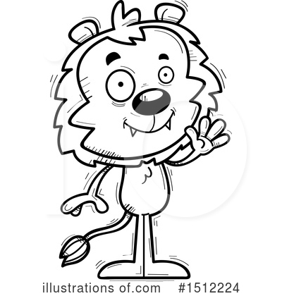 Royalty-Free (RF) Lion Clipart Illustration by Cory Thoman - Stock Sample #1512224