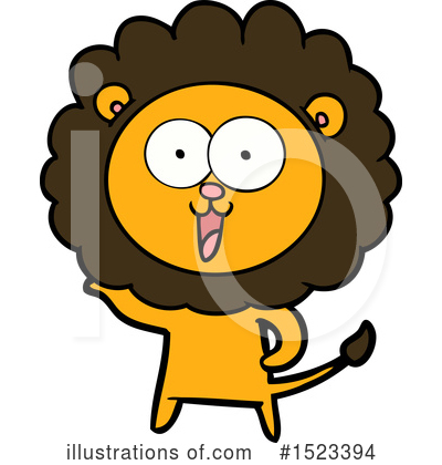 Royalty-Free (RF) Lion Clipart Illustration by lineartestpilot - Stock Sample #1523394