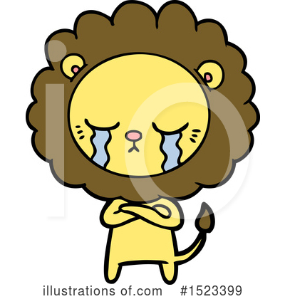 Royalty-Free (RF) Lion Clipart Illustration by lineartestpilot - Stock Sample #1523399