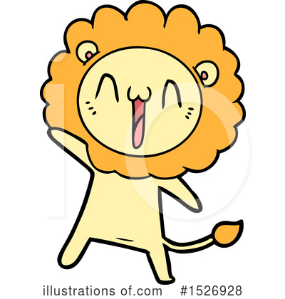 Royalty-Free (RF) Lion Clipart Illustration by lineartestpilot - Stock Sample #1526928
