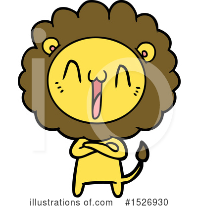 Royalty-Free (RF) Lion Clipart Illustration by lineartestpilot - Stock Sample #1526930