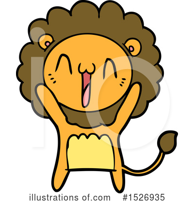 Royalty-Free (RF) Lion Clipart Illustration by lineartestpilot - Stock Sample #1526935