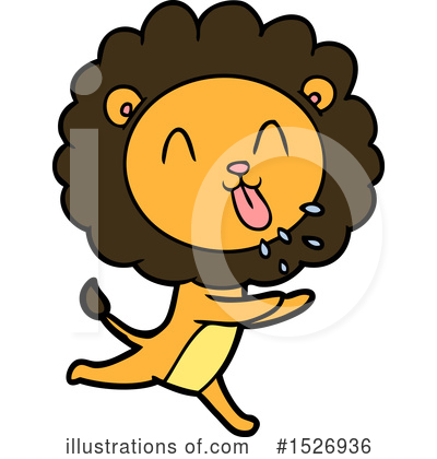 Royalty-Free (RF) Lion Clipart Illustration by lineartestpilot - Stock Sample #1526936