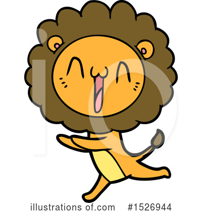 Royalty-Free (RF) Lion Clipart Illustration by lineartestpilot - Stock Sample #1526944