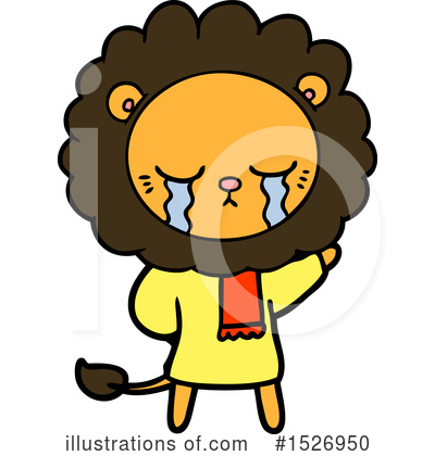 Royalty-Free (RF) Lion Clipart Illustration by lineartestpilot - Stock Sample #1526950