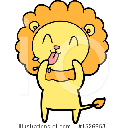 Royalty-Free (RF) Lion Clipart Illustration by lineartestpilot - Stock Sample #1526953