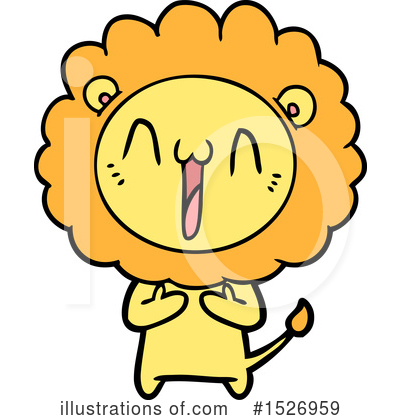 Royalty-Free (RF) Lion Clipart Illustration by lineartestpilot - Stock Sample #1526959