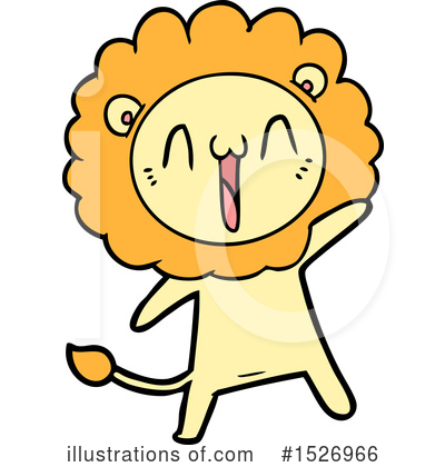 Royalty-Free (RF) Lion Clipart Illustration by lineartestpilot - Stock Sample #1526966