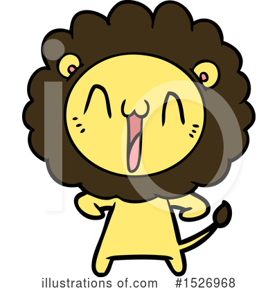 Royalty-Free (RF) Lion Clipart Illustration by lineartestpilot - Stock Sample #1526968