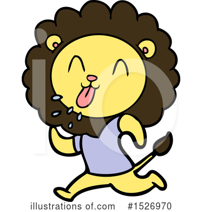 Royalty-Free (RF) Lion Clipart Illustration by lineartestpilot - Stock Sample #1526970