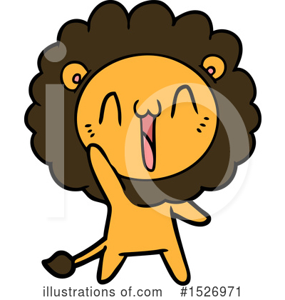 Royalty-Free (RF) Lion Clipart Illustration by lineartestpilot - Stock Sample #1526971