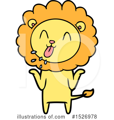Royalty-Free (RF) Lion Clipart Illustration by lineartestpilot - Stock Sample #1526978
