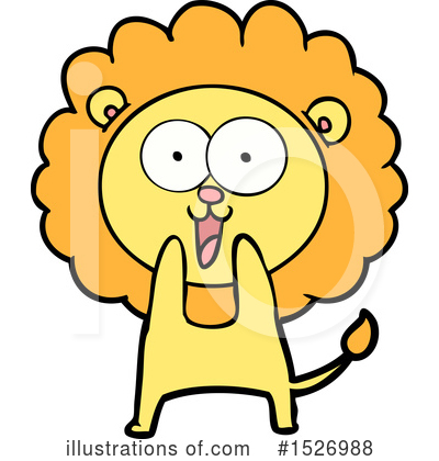 Royalty-Free (RF) Lion Clipart Illustration by lineartestpilot - Stock Sample #1526988