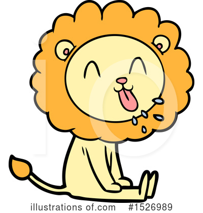 Royalty-Free (RF) Lion Clipart Illustration by lineartestpilot - Stock Sample #1526989