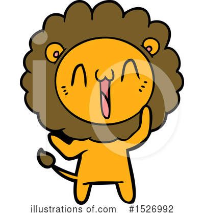 Royalty-Free (RF) Lion Clipart Illustration by lineartestpilot - Stock Sample #1526992