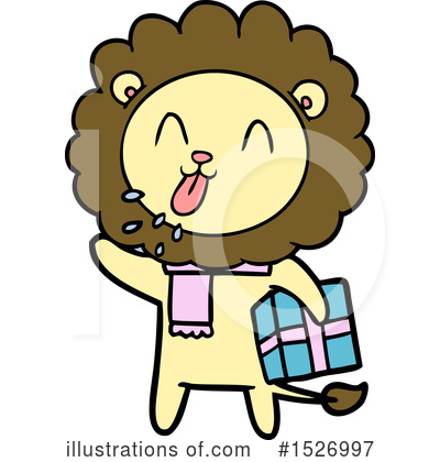 Royalty-Free (RF) Lion Clipart Illustration by lineartestpilot - Stock Sample #1526997