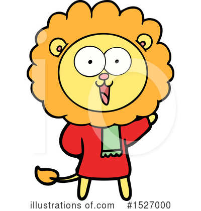 Royalty-Free (RF) Lion Clipart Illustration by lineartestpilot - Stock Sample #1527000