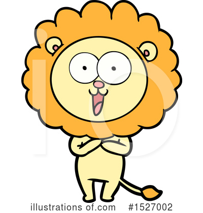 Royalty-Free (RF) Lion Clipart Illustration by lineartestpilot - Stock Sample #1527002