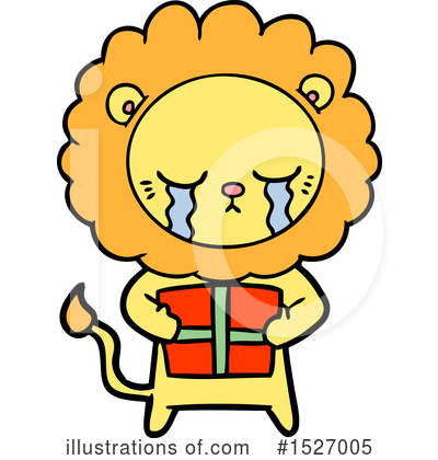 Royalty-Free (RF) Lion Clipart Illustration by lineartestpilot - Stock Sample #1527005