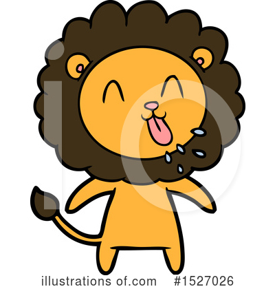 Royalty-Free (RF) Lion Clipart Illustration by lineartestpilot - Stock Sample #1527026
