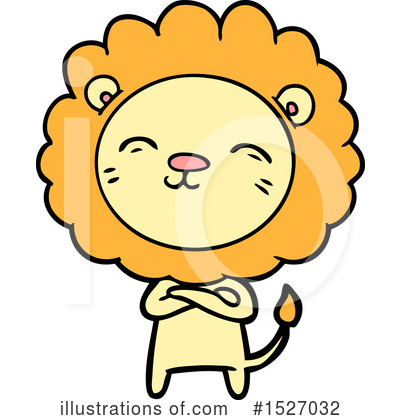 Royalty-Free (RF) Lion Clipart Illustration by lineartestpilot - Stock Sample #1527032