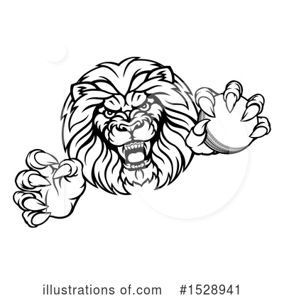 Royalty-Free (RF) Lion Clipart Illustration by AtStockIllustration - Stock Sample #1528941