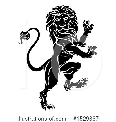Royalty-Free (RF) Lion Clipart Illustration by AtStockIllustration - Stock Sample #1529867