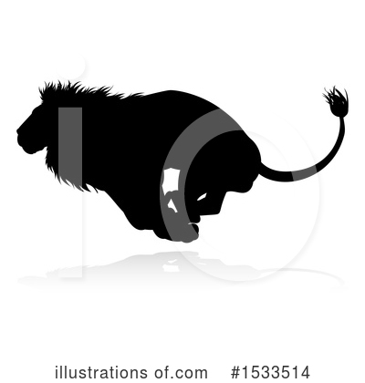Royalty-Free (RF) Lion Clipart Illustration by AtStockIllustration - Stock Sample #1533514
