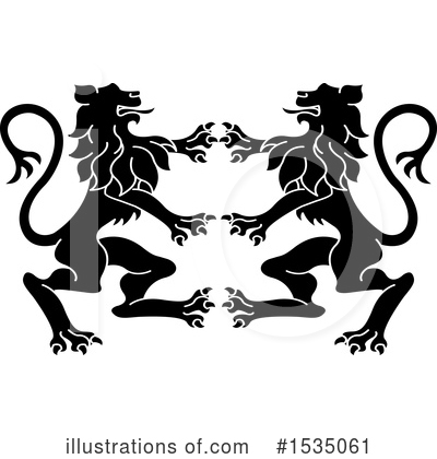 Heraldic Clipart #1535061 by Lal Perera