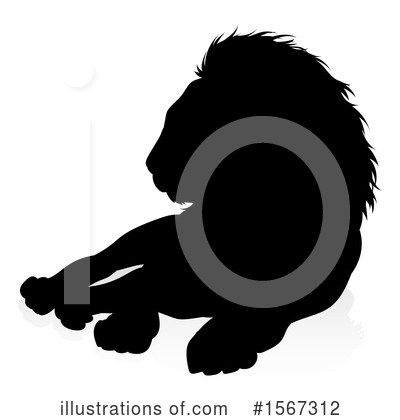 Royalty-Free (RF) Lion Clipart Illustration by AtStockIllustration - Stock Sample #1567312