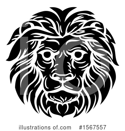 Royalty-Free (RF) Lion Clipart Illustration by AtStockIllustration - Stock Sample #1567557