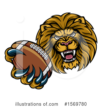 Royalty-Free (RF) Lion Clipart Illustration by AtStockIllustration - Stock Sample #1569780