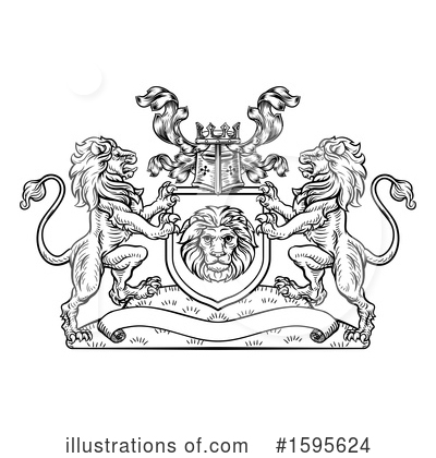Royalty-Free (RF) Lion Clipart Illustration by AtStockIllustration - Stock Sample #1595624
