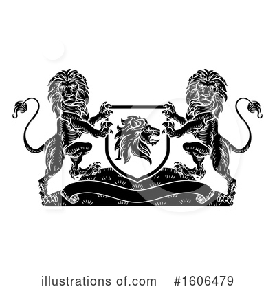 Royalty-Free (RF) Lion Clipart Illustration by AtStockIllustration - Stock Sample #1606479