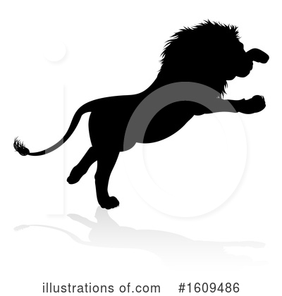 Royalty-Free (RF) Lion Clipart Illustration by AtStockIllustration - Stock Sample #1609486