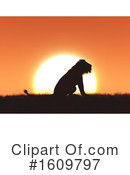Lion Clipart #1609797 by KJ Pargeter